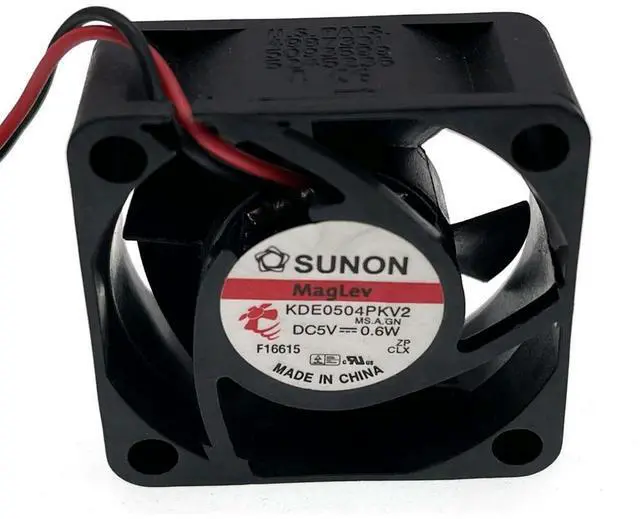 Alt view image 2 of 3 - 2pcs KDE0504PKV2 40mm 4cm DC 5V 0.6W 4020 40X40X20mm Ultra-Quiet To USB Cooling Fans