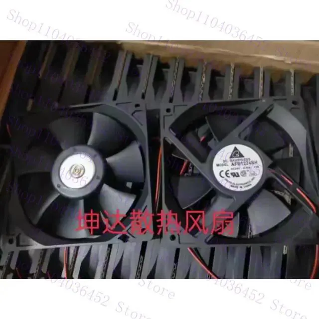 Alt view image 2 of 2 - for Delta Electronics AFB1224SH DC 24V 0.42A 120x120x25mm 2-Wire Server Cooling Fan