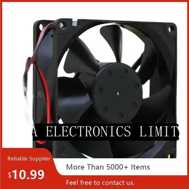 Alt view image 2 of 2 - 8cm Axail Case Fan for 3110KL-05W-B20 80mm 24VDC Cooling Fan, 2400RPM, 28.2CFM, Low Noise, Durable Inverter