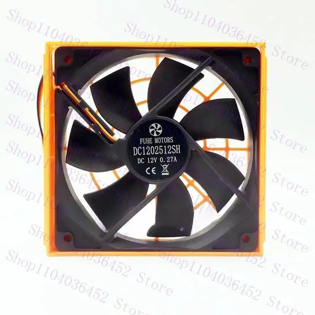 Alt view image 2 of 2 - for FUHE Motors DC1202512SH DC 12V 0.27A 120x120x25mm 3-Wire Server Cooling Fan