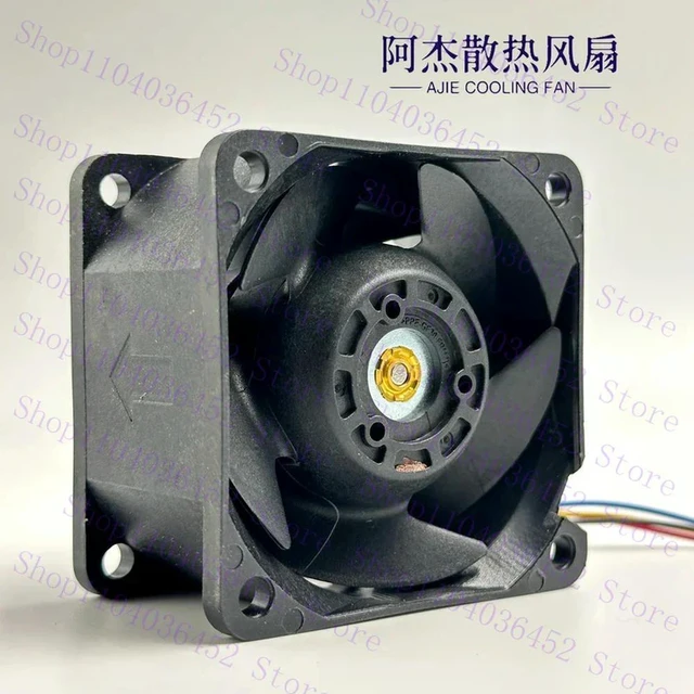 Alt view image 2 of 2 - for AVC DBPG0638B2S DC 12V 3.00A 60x60x38mm 4-Wire Server Cooling Fan