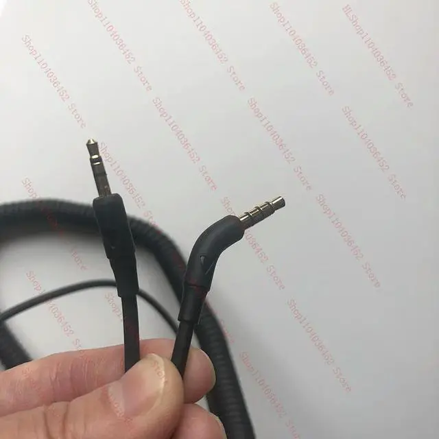 Alt view image 3 of 3 - Coiled Spring Audio Cable For JBL Synchros S500 S700 S300 S400BT 500BT headphone