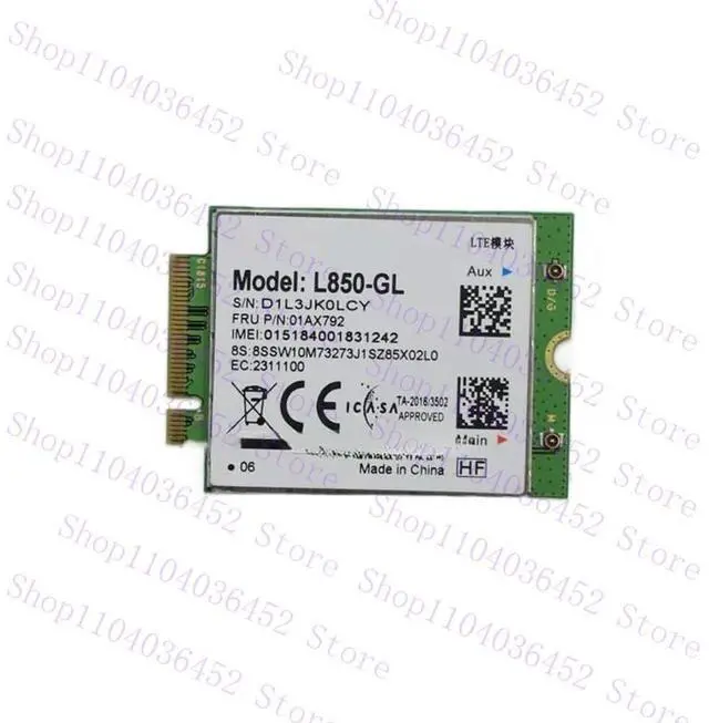 Alt view image 2 of 2 - 2 Card For P52s X380 Yoga L480 T590 P53s X395 X390 L490 L590 01AX792