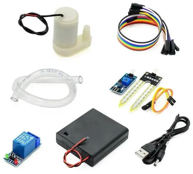 Alt view image 2 of 3 - Automatic irrigation module DIY kit soil moisture detection automatic water pumping