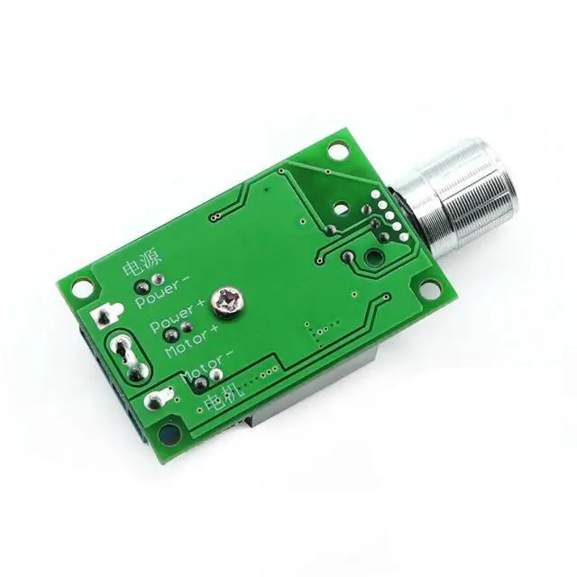 Alt view image 3 of 3 - 10A 12V-30V PWM DC Motor Speed Controller 12V 24V Adjustable Speed Regulator Dimmer Control Switch for Fan Motor LED Light