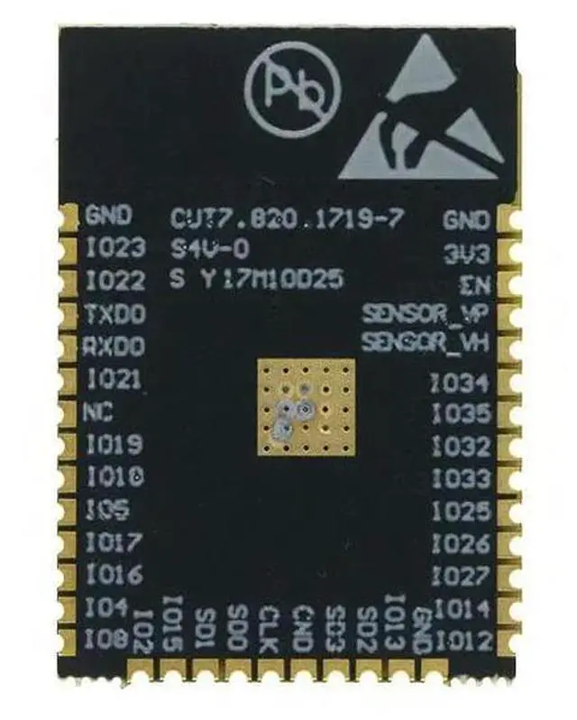 Alt view image 3 of 3 - ESP-32S ESP-WROOM-32 ESP32 ESP-32 For Bluetooth and Dual Core CPU with Low Power Consumption MCU
