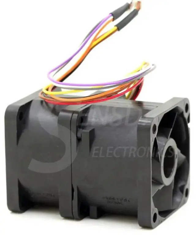 Alt view image 3 of 3 - For Sanyo 9CRA0412P5J22 DC 12V 1.4A 4056 4CM 40mm 1U case server inverter axial cooling fans cooler