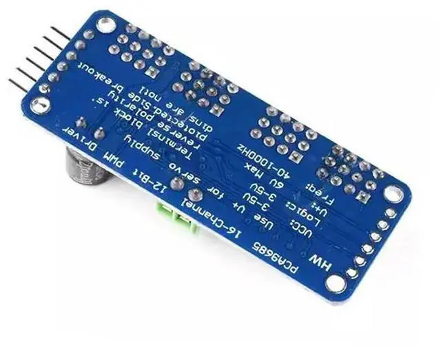 Alt view image 3 of 3 - PCA9685PW 16 Channel 12-Bit PWM Servo Shield Driver I2C Interface PCA9685 Module For Raspberry Pi