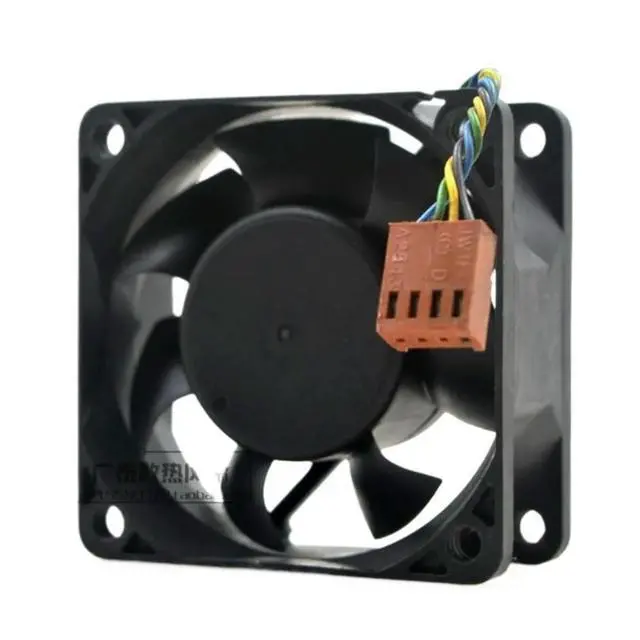 Alt view image 2 of 3 - PWM Fan 6025 PV602512ESPF 60mm 12V 0.35A 4-Wire Cooling for 444306-001 DC7800 DC7900 USDT Server Case Axial