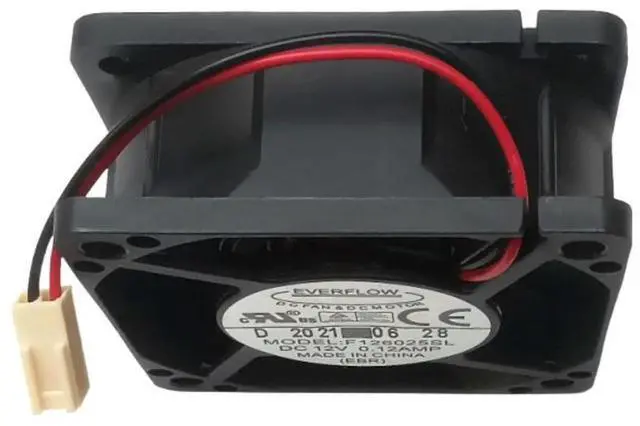 Alt view image 3 of 3 - for EVERFLOW F126025S 6025 6CM DC 12V Hydraulic Bearing Fan for PC Chassis DIY Cooling