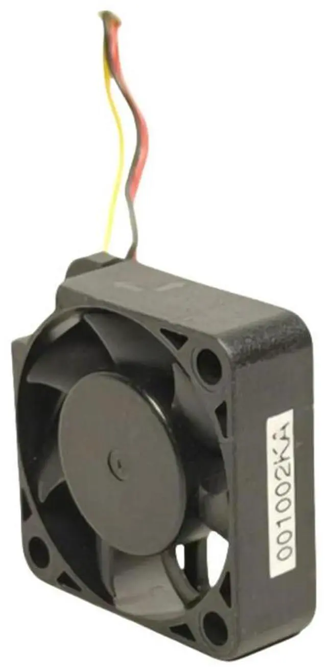 Alt view image 2 of 3 - Y.S. TECH FD0530107B-2A 30x30x10mm Dual Ball Bearing Cooling Fan - 5V 0.1A 9200RPM for Laptop/Inverter
