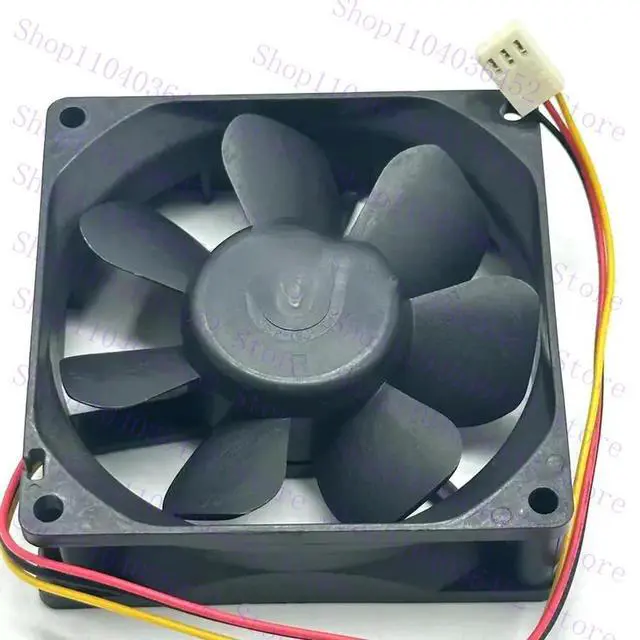Alt view image 2 of 2 - for SANYO DENKI 9A0824G416 DC 24V 0.21A 80x80x25mm 3-Wire Server Cooling Fan