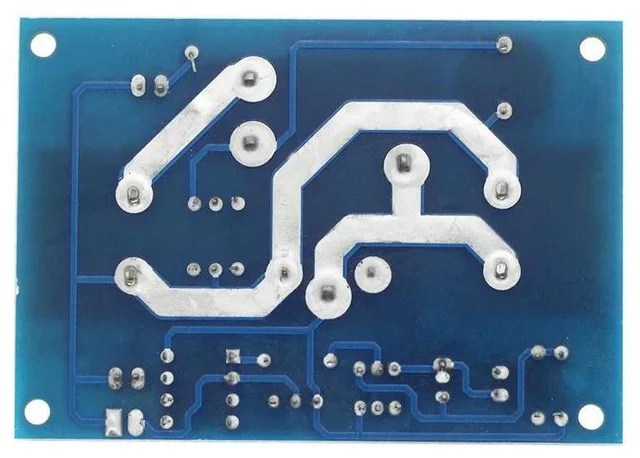 Alt view image 2 of 3 - Universal 12V Protection Board with Delay Anti-over-discharge Controller Low Voltage with LED Indicator Light