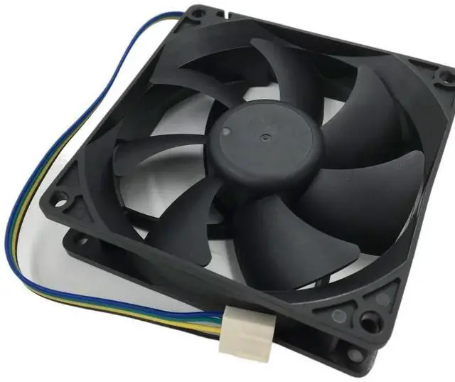 Main image of for Everflow F129025BU 92mm PWM 12V 0.38A 4-Pin PC Cooling Fan CPU Heatsink & Chassis