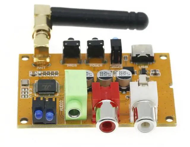 Alt view image 2 of 3 - 5.3 GFSK Stereo Bluetooth-Compatible Audio Module Board DC 3.3V-5V Automatic Connection Last Devices