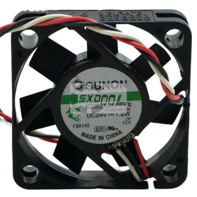 Alt view image 2 of 3 - KDE2404PFVX 40x40x10mm 24V 1.9W 4cm Computer Inverter Cooling Fan - High-Efficiency Axial for Electronics