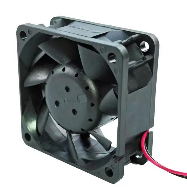 Alt view image 3 of 3 - VFD Inverter Cooling Fan Delta AFB0624SH 60mm 24V 0.21A 5000RPM 2-Wire High Airflow Fan for Industrial Equipment Servo Drive