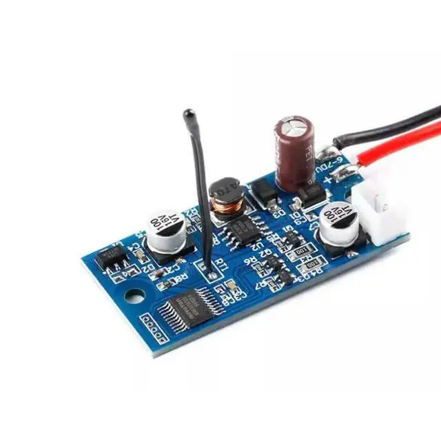 Alt view image 2 of 3 - DC 6-70V Cooling fan ligent temperature control module Chassis cooling Motor Speed Controller For Computer PC