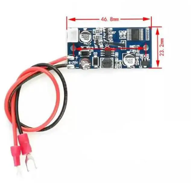 Main image of DC 6-70V Cooling fan ligent temperature control module Chassis cooling Motor Speed Controller For Computer PC