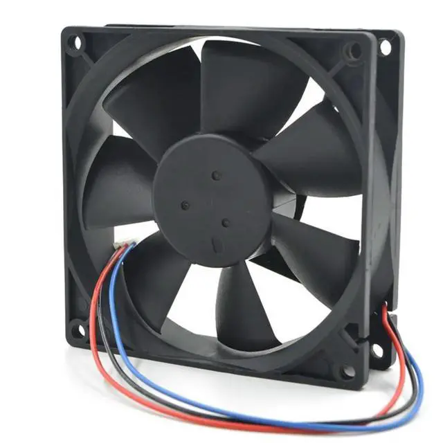 Alt view image 3 of 3 - 92mm 90mm 9cm Fan for Delta ASB0912M 9025 12V 0.20A Ultra Quiet Chassis Power Supply Cooling Reliable Performance