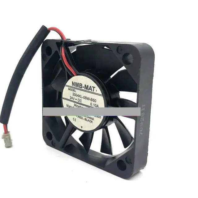 Alt view image 3 of 3 - Authentic For -MAT 2004KL-05W-B50 DC 24V DC 0.1A 5cm Frequency Converter Cooling Fan