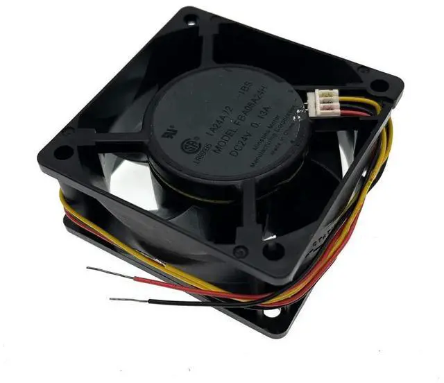 Alt view image 2 of 3 - FBA06A24H 6CM 60mm DC 24V 0.13A Ultra-Quiet Inverter Server Axial Cooling Fan 60X60X25mm 3-Wire