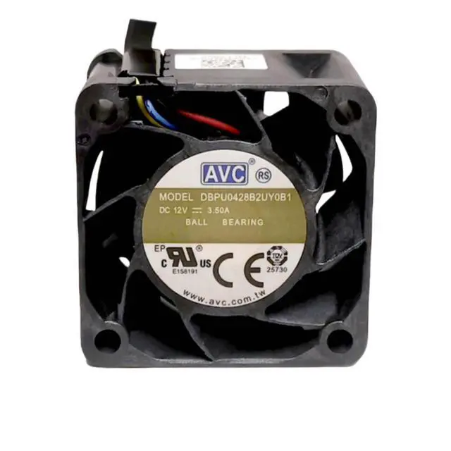 Alt view image 3 of 3 - 33000RPM RC Booster Fan DBPU0428B2U 40x40x28mm 12V 3.5A 42W Server Cooling Fan Dual Ball Bearing PWM Tacho for 1U PSU Network