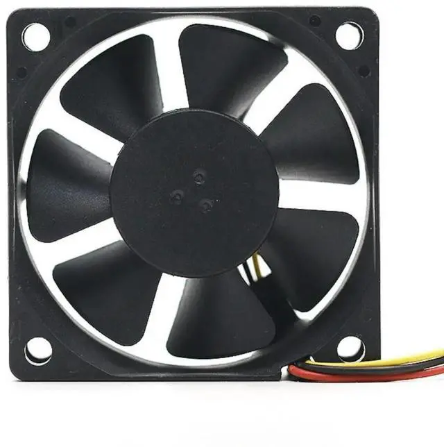 Alt view image 3 of 3 - 60mm Case Fan for MB60201V3-000C-G99 60x60x20mm DC12V Axial | 16.5CFM, 23dBA, 3-Pin, Silent Cooling