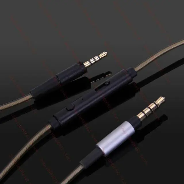 Alt view image 3 of 3 - Audio Cable with Mic For Sennheiser HD 400S HD 450BT 450SE HD458BT headphones
