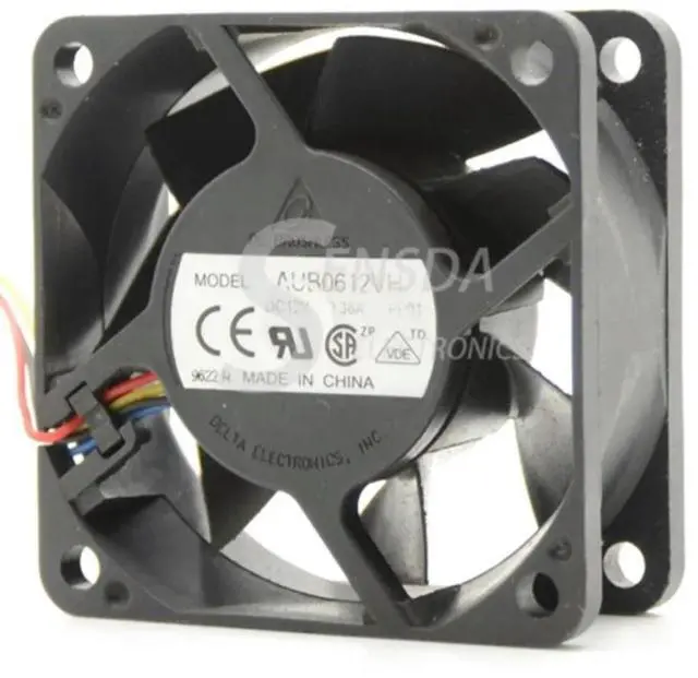 Alt view image 3 of 3 - 60mm Fan for Delta AUB0612VH 12V 0.36A PWM 4-Wire Cooling with Precision Double Ball Bearing, Thermostat Function