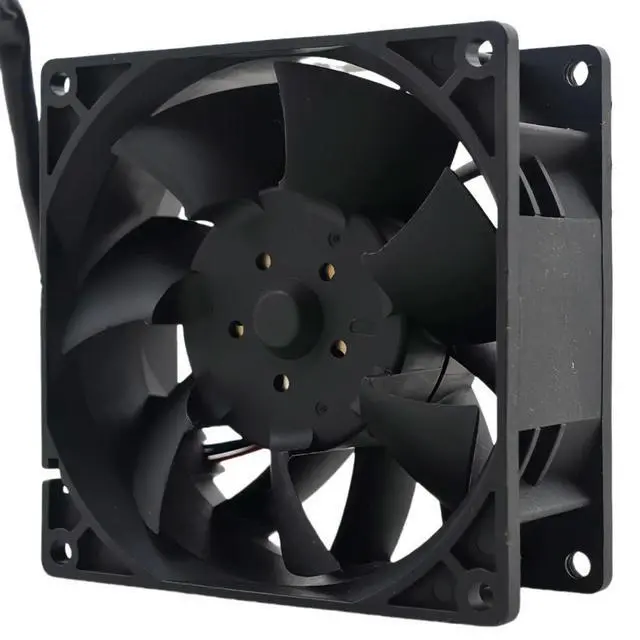 Alt view image 3 of 3 - 92mm 5000RPM High Speed Fan for Delta TFB0912UHE -F00 DC 12V 2.28A 92mm X 92mm X 38mm 9CM 3-wire for Car Modified Cooling Fan