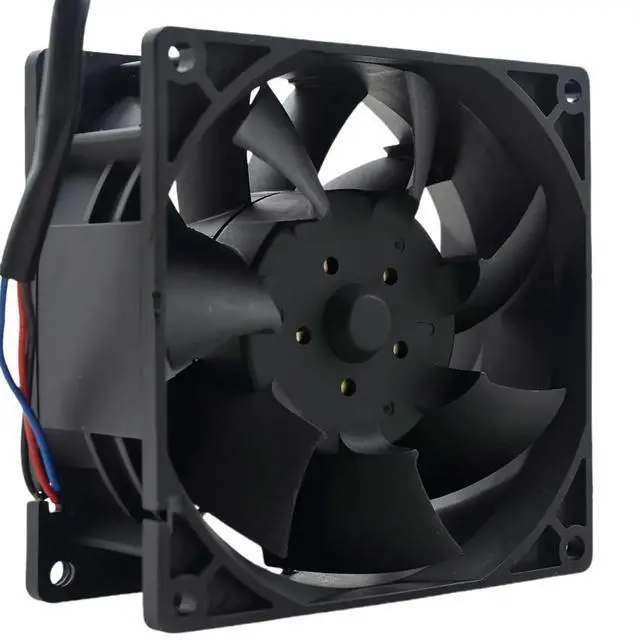Alt view image 2 of 3 - 92mm 5000RPM High Speed Fan for Delta TFB0912UHE -F00 DC 12V 2.28A 92mm X 92mm X 38mm 9CM 3-wire for Car Modified Cooling Fan