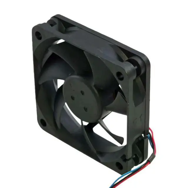 Alt view image 2 of 3 - For Delta NUB0612MB DC 12V 60mm Fan 6015 Ball Bearing 3600RPM 17.06CFM Silent Projector Cooler Micro Axial Cooling