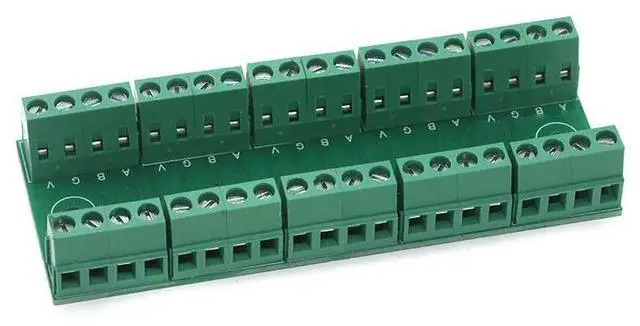 Main image of RS485 power signal distribution board DC-in-out-turn multi-HUB hub board high current string 10 parallel
