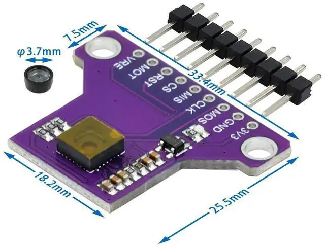 Main image of PMW3901 Optical Flow Sensor Module Optical Current Sensor PMW 3901 Light Flow XY Translation CJMCU-3901