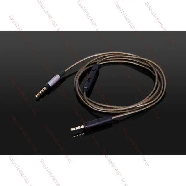 Alt view image 2 of 3 - Audio Cable with Mic For Sennheiser HD 400S HD 450BT 450SE HD458BT headphones