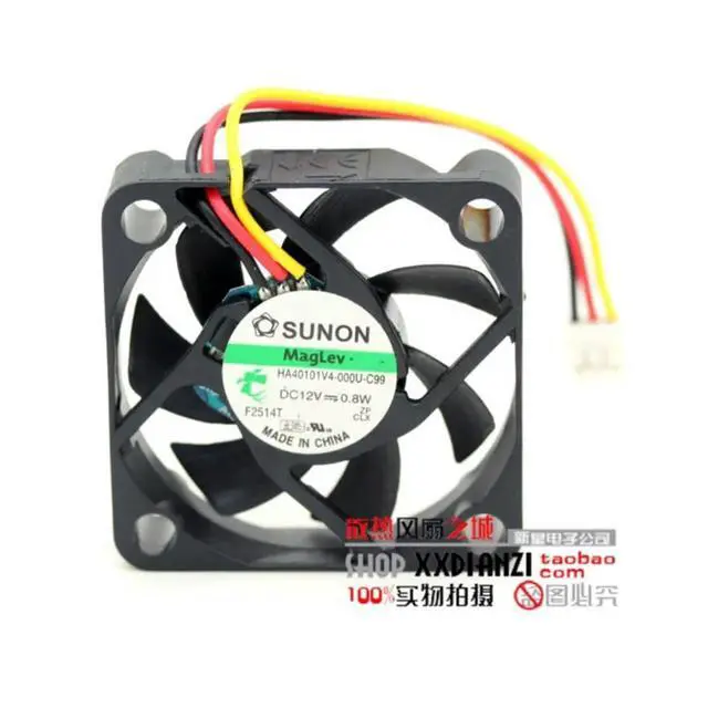 Alt view image 2 of 3 - For HA40101V4-000U-C99 4CM 4010 12V 0.8W ultra-quiet fan