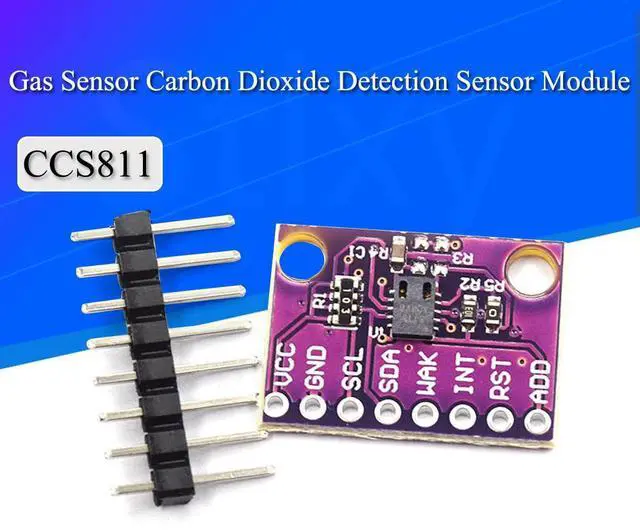 Main image of CJMCU-811 Gas Carbon Dioxide Temperature And Humidity Sensor CCS811 CO2 eCO2 TVOC Air Detecting I2C Output