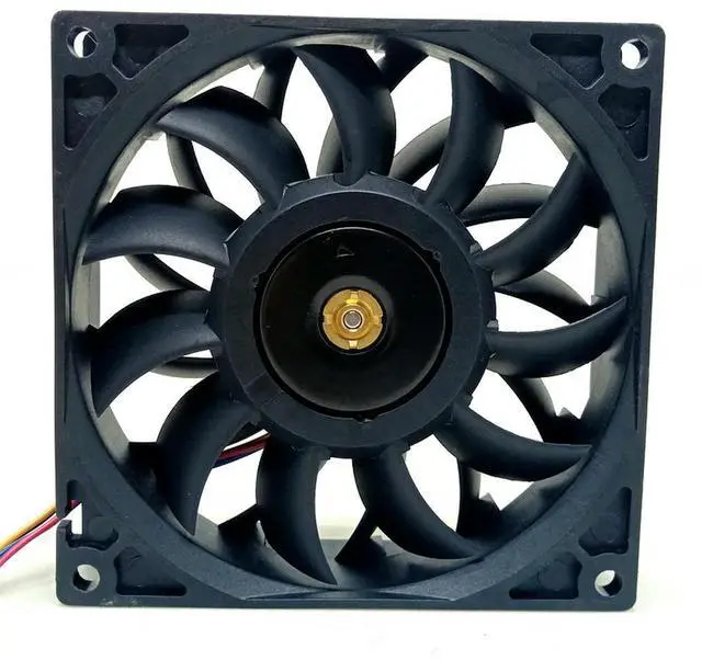 Alt view image 2 of 3 - 92mm 48V Fan for Delta FFB0948VH PWM Cooling Fan, 81.97 CFM Airflow, Dual Ball Bearing, Server & Industrial Cooling