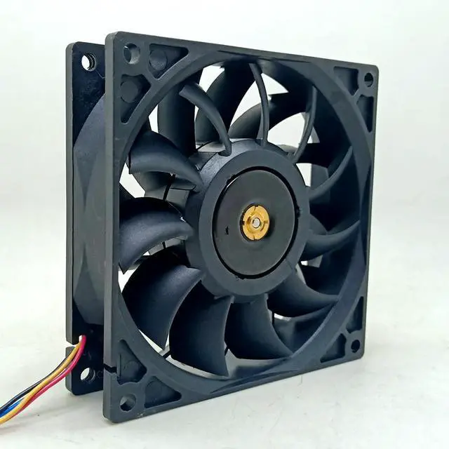 Alt view image 3 of 3 - 92mm 48V Fan for Delta FFB0948VH PWM Cooling Fan, 81.97 CFM Airflow, Dual Ball Bearing, Server & Industrial Cooling