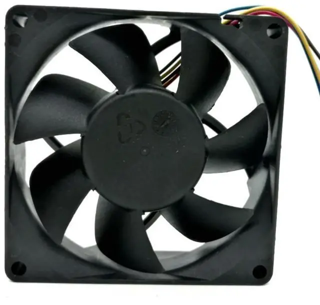 Alt view image 3 of 3 - 80mm High Speed Fan for AVC DATB0825B2S 12V 0.84A PWM Cooling Fan, 6000RPM, Precision Double Ball Bearings, 4-Wire
