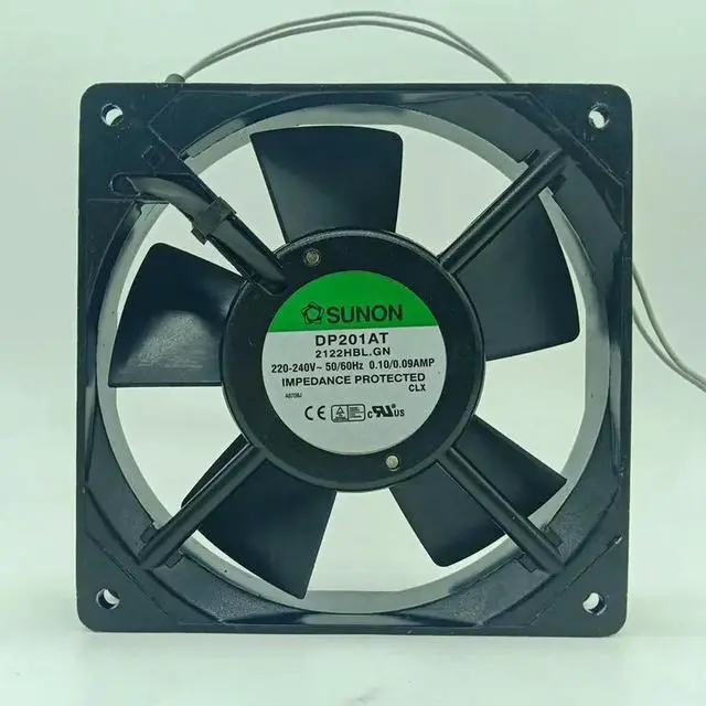 Alt view image 3 of 3 - AC 220V cooling fan 120mm 12cm For 12cm fan 12025 DP201AT 2122HBL 220V cabinet cooling fan