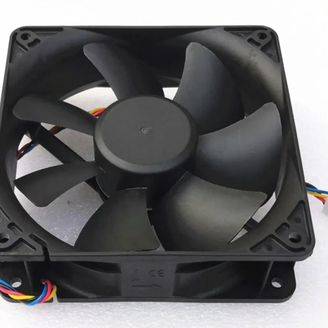 Alt view image 3 of 3 - 12038 Fan For MFC0381V1-Q060-S99 120x120x38mm 12V 7.8W 4-Wire PWM MagLev Cooling Fan