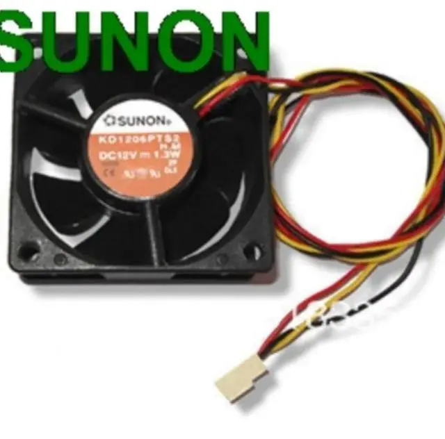 Main image of For KD1206PTS2 6CM 6*6*2.5CM 60x60x25mm 6025 3 Pin CPU Case Fan The Van Always Fans