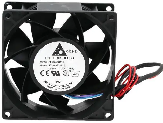 Main image of High Speed DC 24V Fan for Delta PFB0924DHE 92mm X 92mm X 38mm 1.74A 8000RPM Welding Machine Server Cooling fan 3620927311