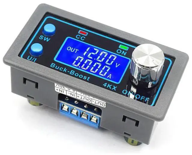 Alt view image 2 of 3 - DC-DC Buck Boost Converter CC CV 0.5-30V 4A 5V 6V 12V 24V Power Module Adjustable Regulated oratory power supply ZK-4KX