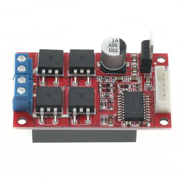 Alt view image 3 of 3 - DC Motor Driver Board H-Bridge PWM Motor Controller Module 450W DC 12V/24V/36V Reversing Brake