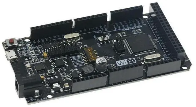 Alt view image 3 of 3 - Mega2560 + R3 ATmega2560+ESP8266 32Mb memory USB-TTL CH340G. Compatible for Mega NodeMCU For WeMos ESP8266