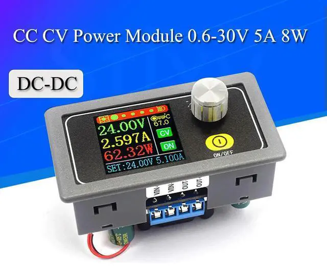 Main image of XYS3580 DC DC Buck Boost Converter CC CV 0.6-36V 5A Power Module Adjustable Regulated oratory power supply variable