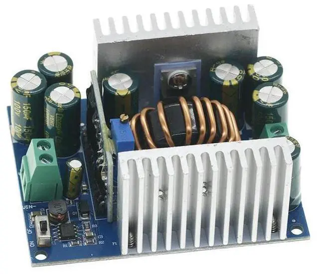 Alt view image 3 of 3 - DC step-down constant voltage constant current adjustable power supply module 12-95V to 2-90V high power 18A500W converter
